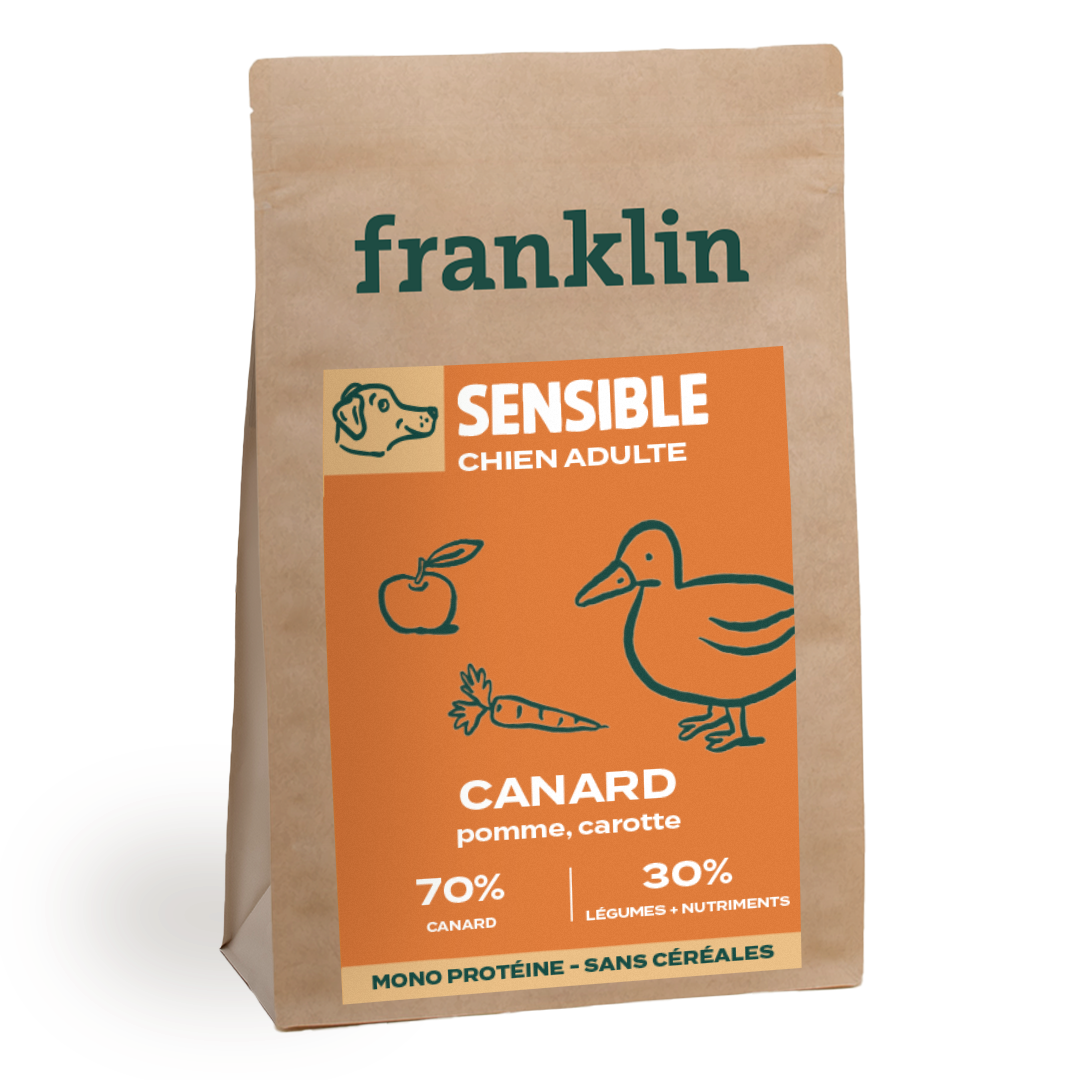 Franklin - Sensible - Chien Adulte - Canard