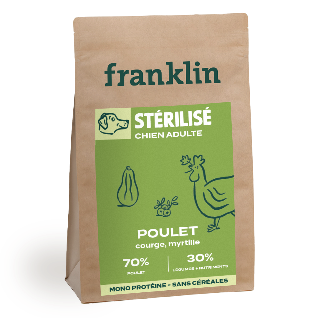 Franklin - Stérilisé - Chien Adulte - Poulet